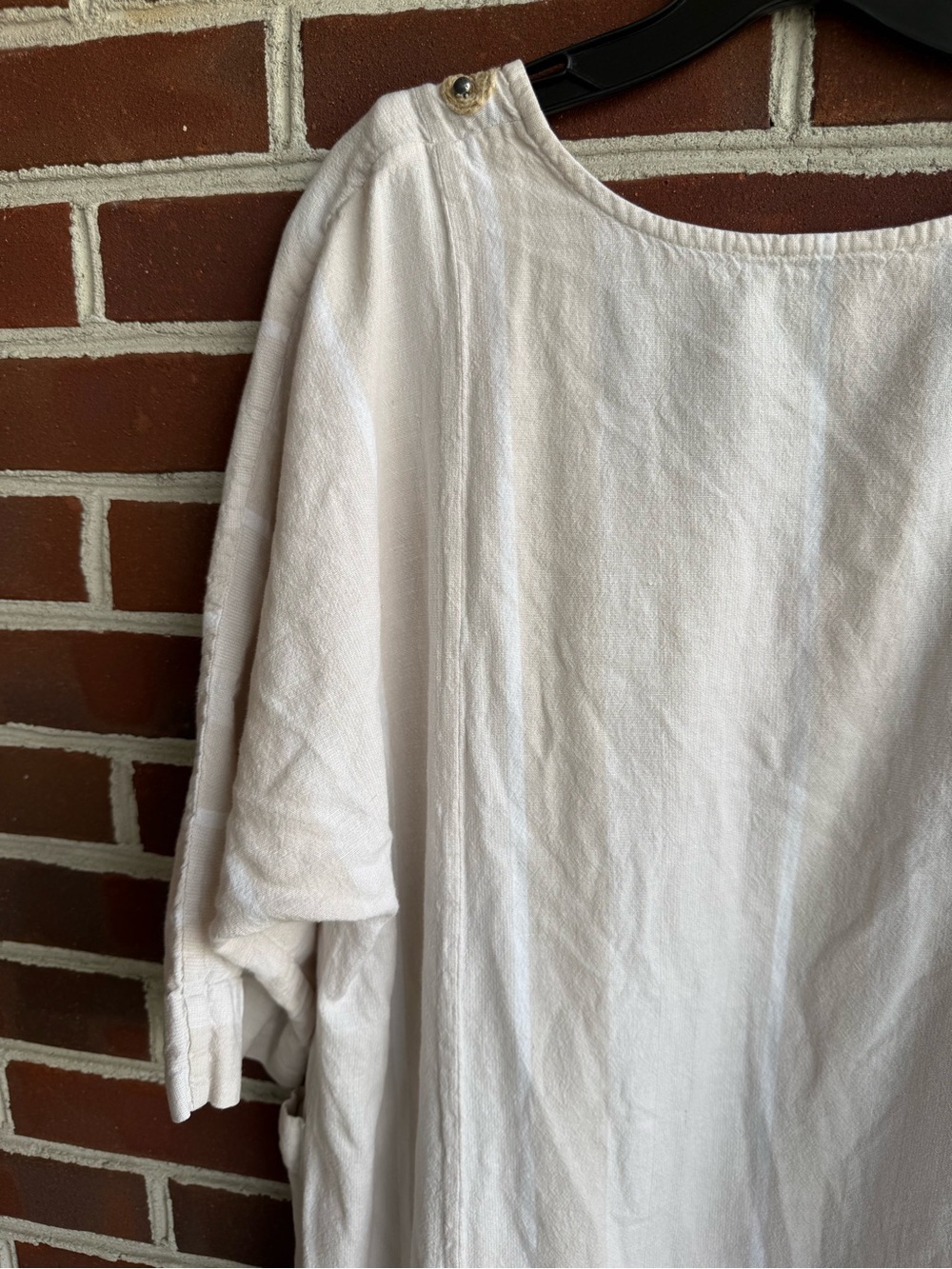 Soft Surroundings Cream Cotton/Flax Blend - Picture 12 of 13